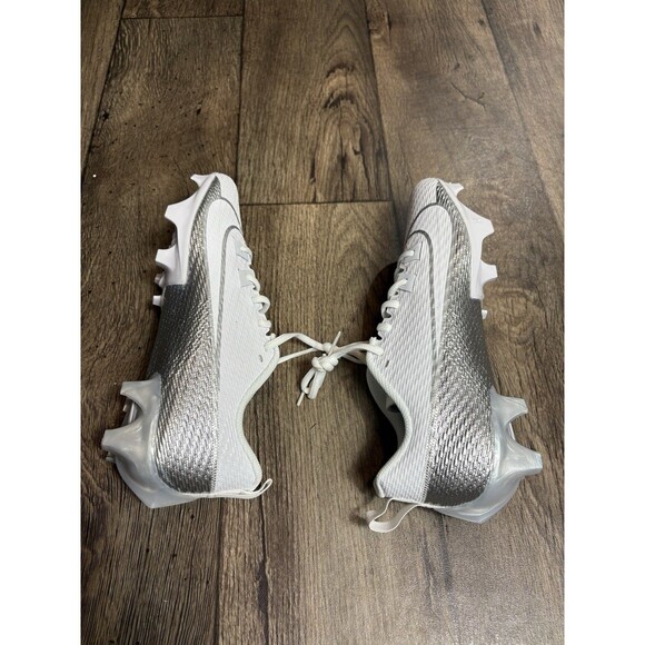 Nike Vapor Edge Speed 360 2 White Football Cleats Men's Size 9 DA5455-102 - Picture 5 of 7